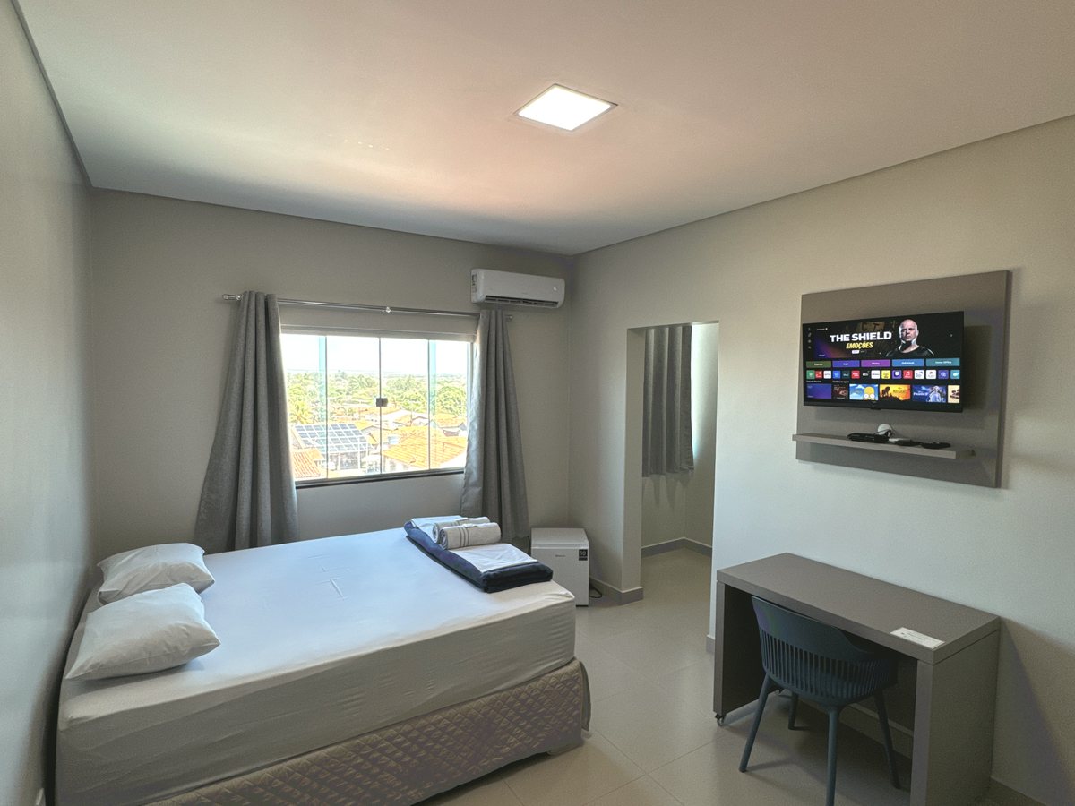 Apartamento com cama queen